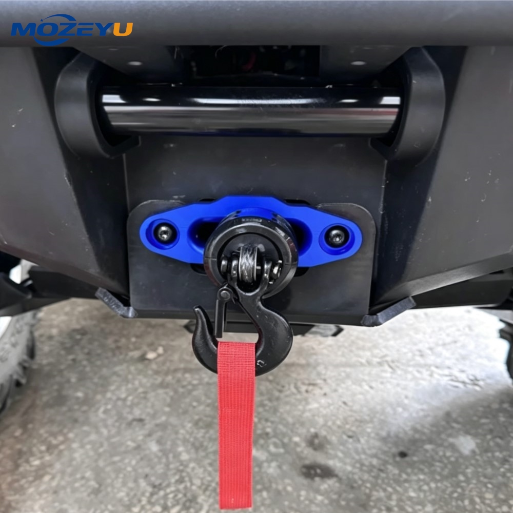 Winch Fairlead Hawse Aluminum - 7/8인치(124mm) 마운트 볼트 센터용, 2000-3500 LBS