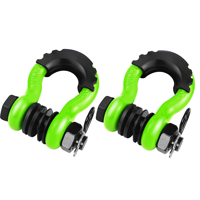 D Ring Shackle 3/4 - 3/4인치 D링 섀클 2개, 19T 파단