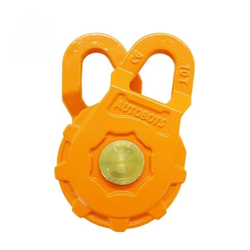 Snatch Block Pulley 10 Ton - 4*4 헤비 듀티 합성 로프 스틸