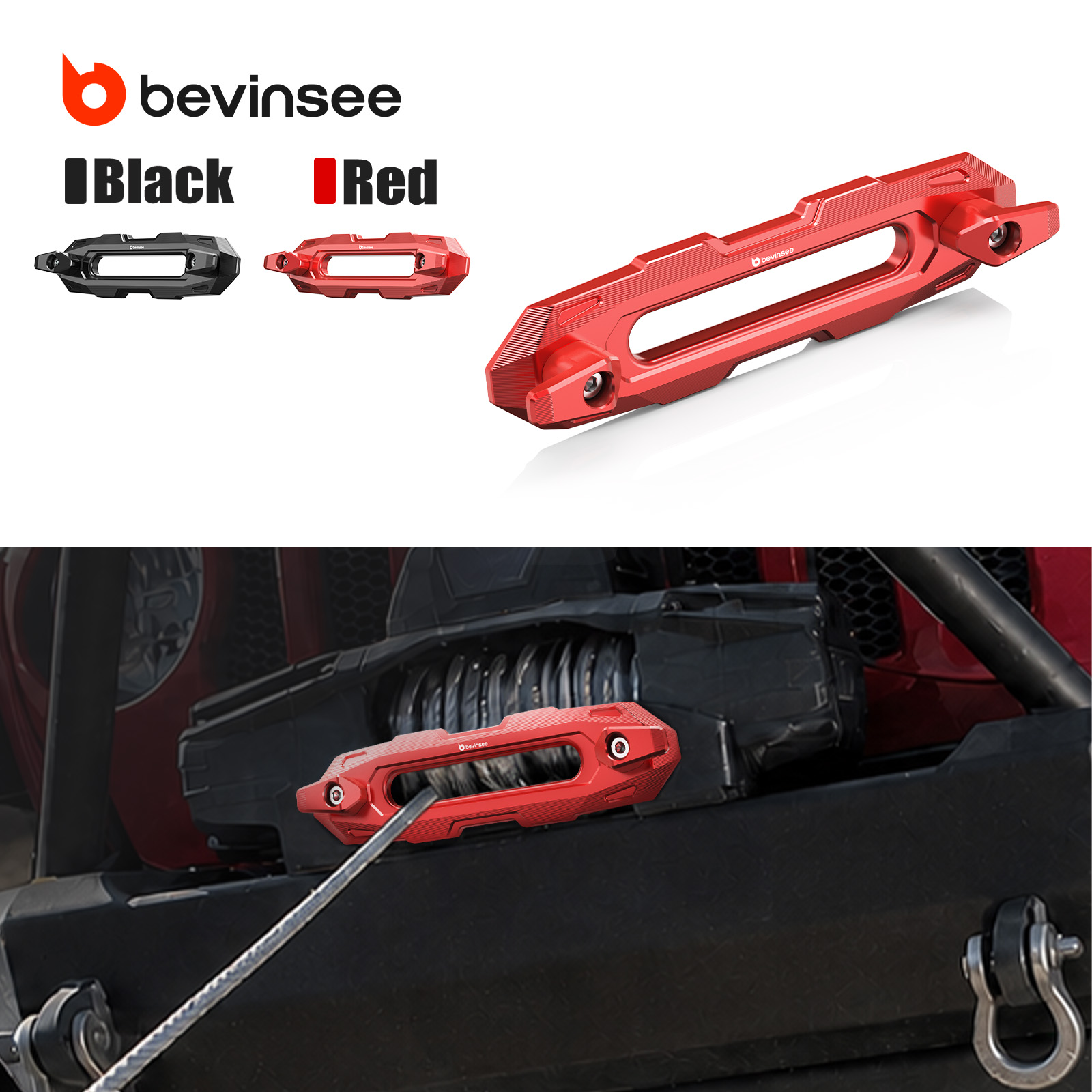Winch Fairlead Hawse Aluminum - 베빈시 6061 알루미늄 윈치 호우스 페어리드