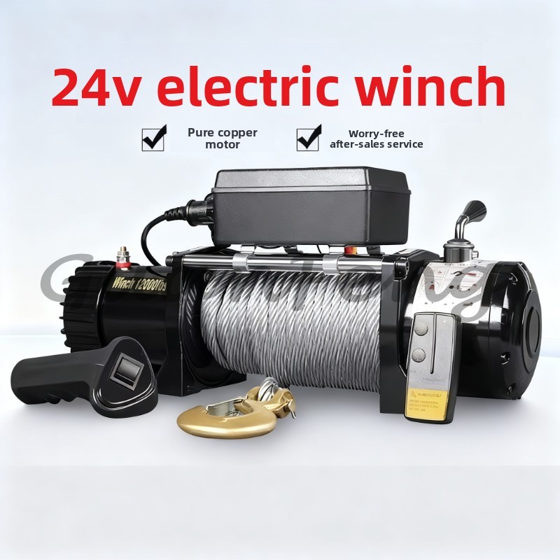 12V/24V, 9500LB/12000LB 용량의 전기 - Winch 9500Lb Electric 12V 리뷰 및 가격