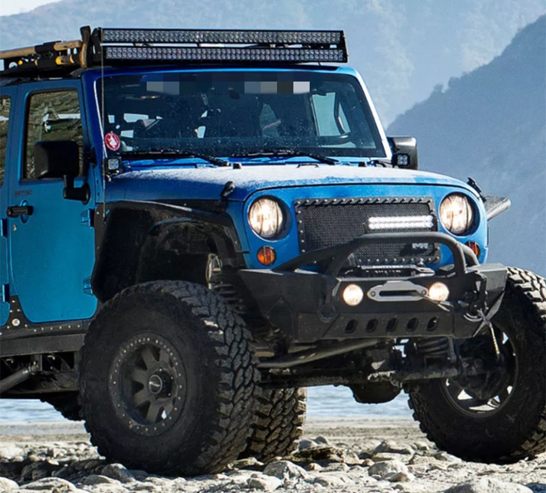 스즈키 짐니용 전면 불 바 가드, 4x4용 고강도 스틸 - Winch Bumper Mount Plate 리뷰 및 가격